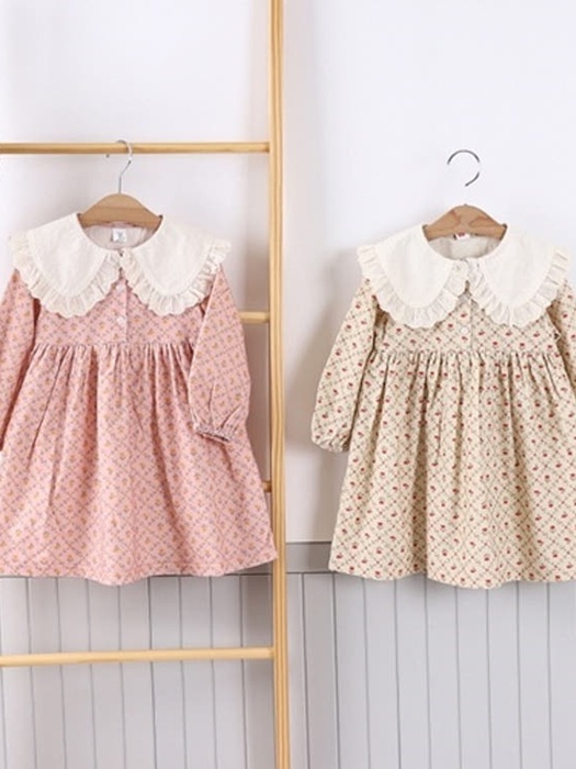 Floral Collar One-piece