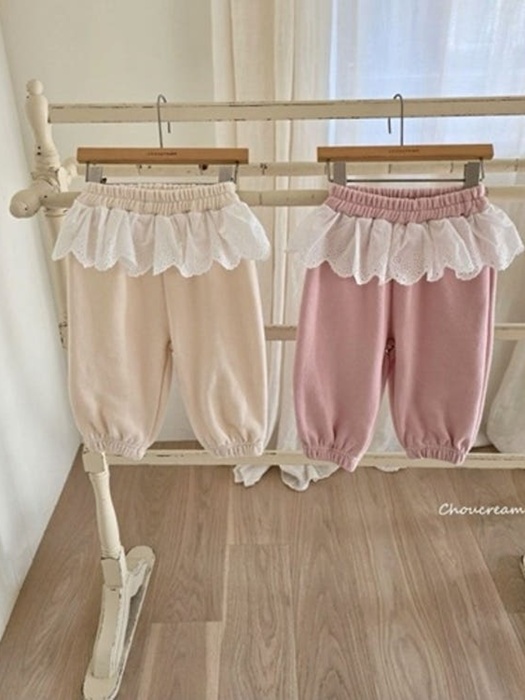 Lace Jogger Pants Lace Jogger Pants