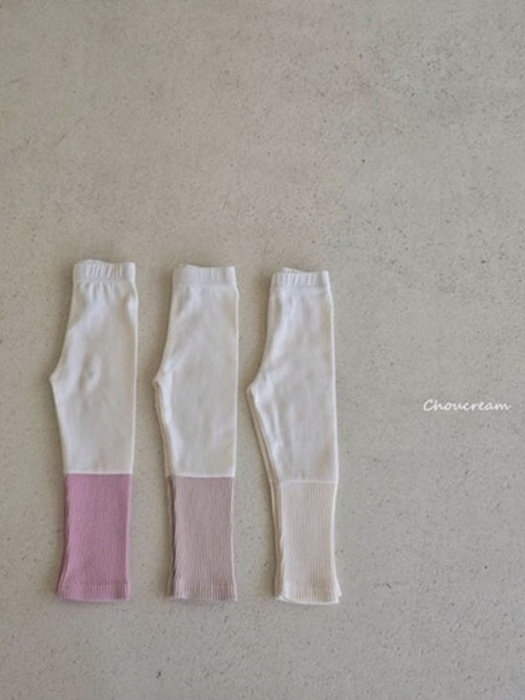 Ribbed Color Block Leggings