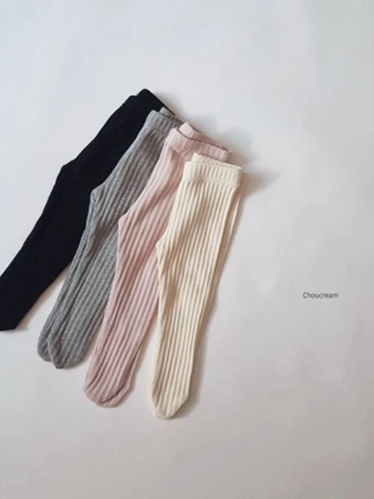 Ribbed Footed Leggings