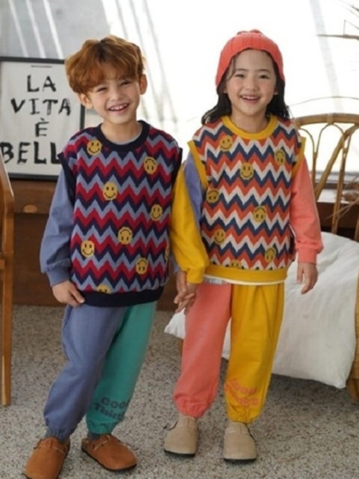 Smile Jacquard Vest Smile Jacquard Vest