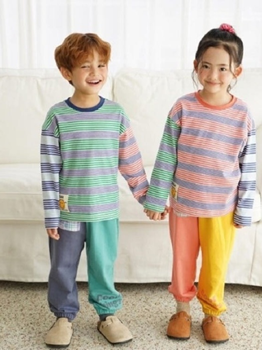 Happy Stripe Tee