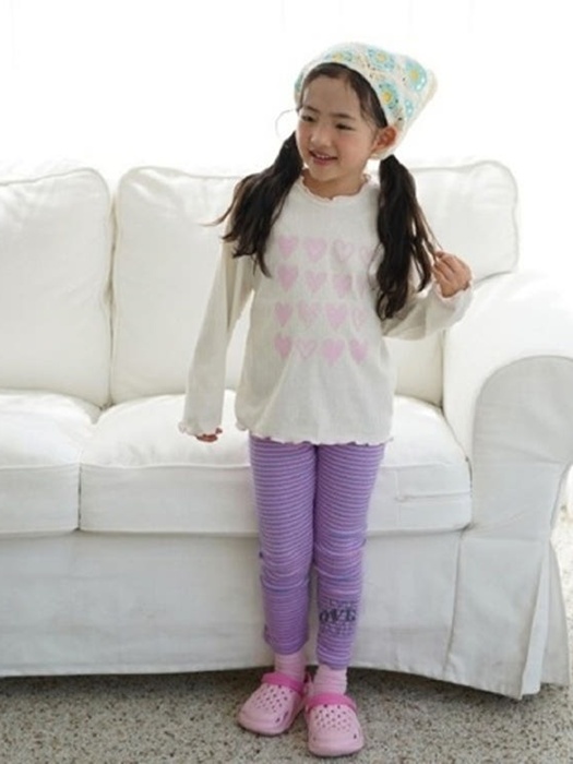 Heart Ribbed Tee