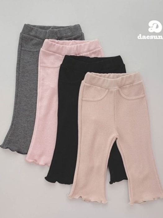 Ribbed Bootcut Pants Ribbed Bootcut Pants