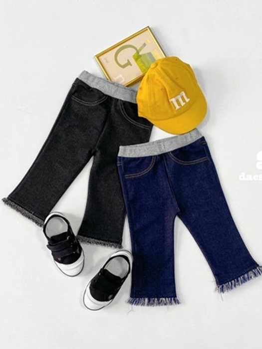Denim Tassel Bootcut Jeggings (Junior) Denim Tassel Bootcut Jeggings (Junior)