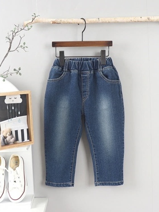 Brushed Denim Baggy Pants Brushed Denim Baggy Pants