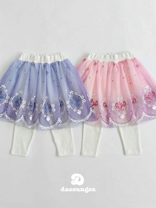 Elsa Anna Skirt Leggings Elsa Anna Skirt Leggings