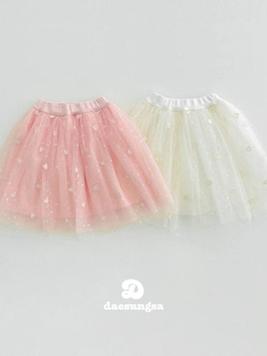 Heart Tulle Skirt Heart Tulle Skirt