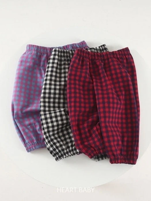 Check Jogger Pants Check Jogger Pants