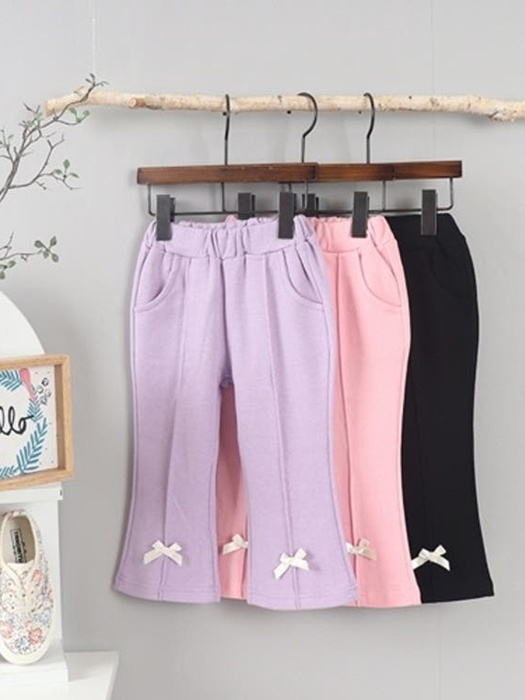 Ribbon Pintuck Bootcut Pants Ribbon Pintuck Bootcut Pants