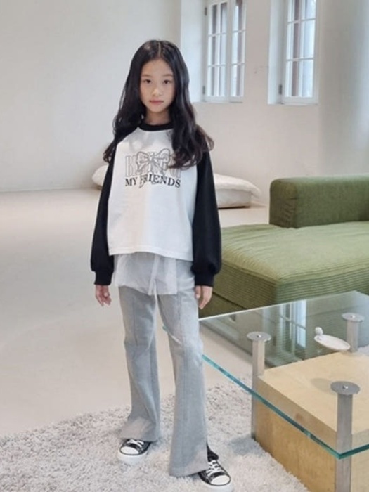 Slit Bootcut Pants Slit Bootcut Pants