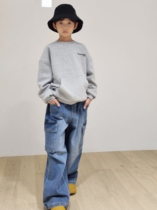 Cargo Wide Denim Pants Cargo Wide Denim Pants