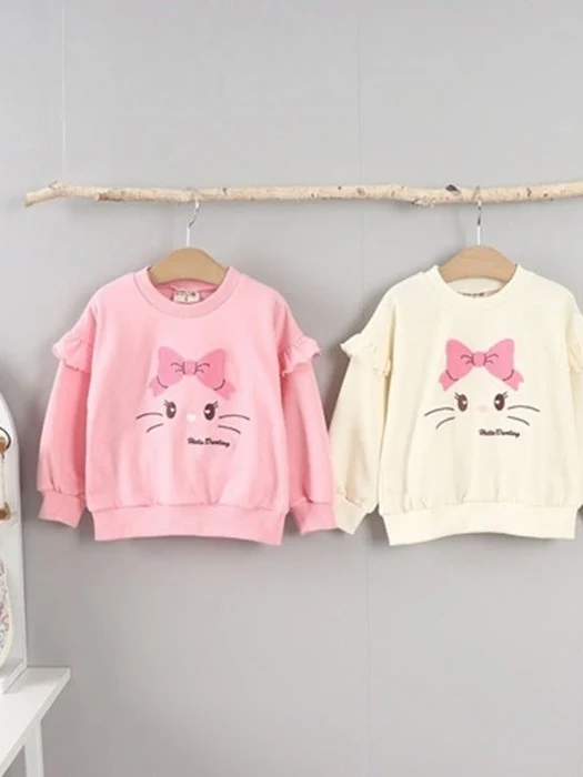 Embroidered Cat Tee Embroidered Cat Tee