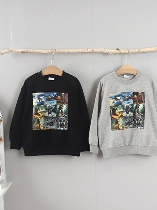 Italian Brain Square Mix Tee Italian Brain Square Mix Tee
