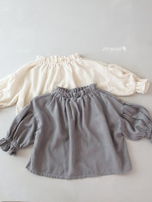 Lana Frill Banding Blouse Lana Frill Banding Blouse