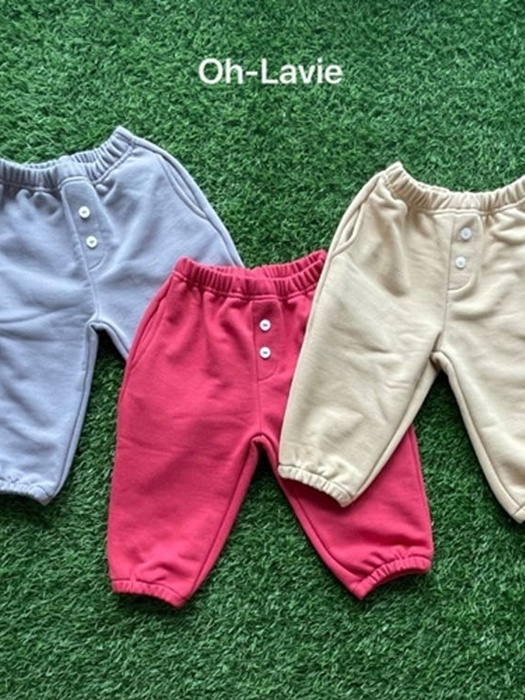 Button Jogger Pants Button Jogger Pants