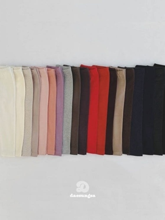 Peach Plain Leggings (Junior)