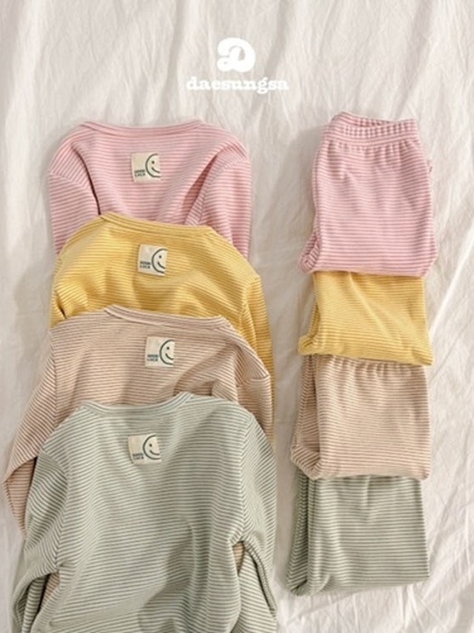 Peach Warm Stripe Easywear