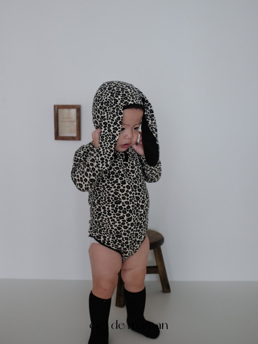 Leopard Bunny Suit