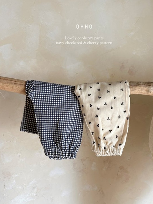 Pointed Corduroy Pants Pointed Corduroy Pants