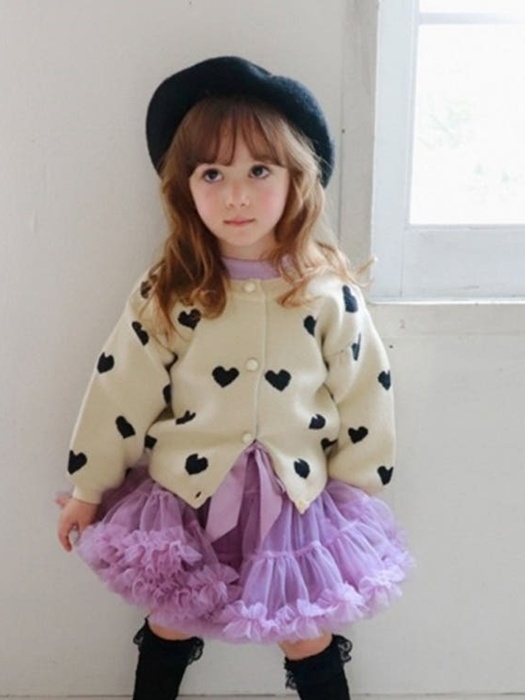 Heartpong Cardigan (Beige) Heartpong Cardigan (Beige)