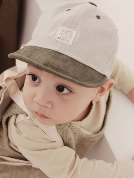 Peach Color Soft Brim Hat