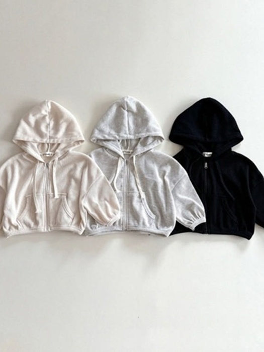 Waffle Hood Zip-up Waffle Hood Zip-up