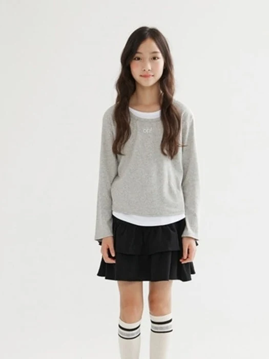 Ribbed Layered Tee