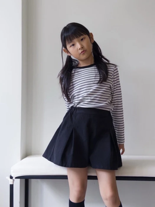 Pony Stripe Ribbed Tee