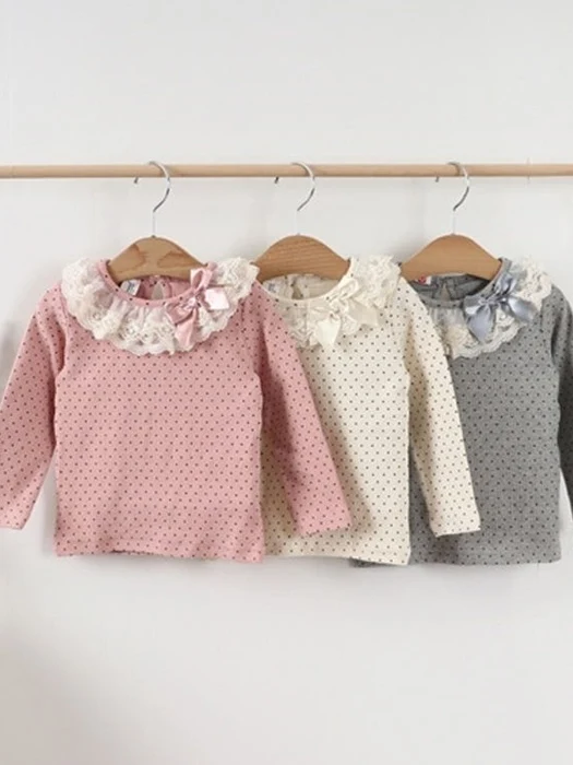 Dot Double Lace Tee