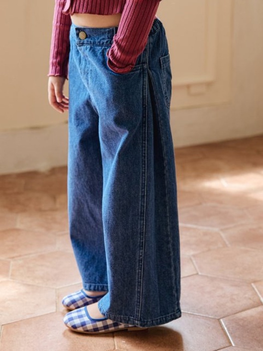 Wide Denim Pants Wide Denim Pants