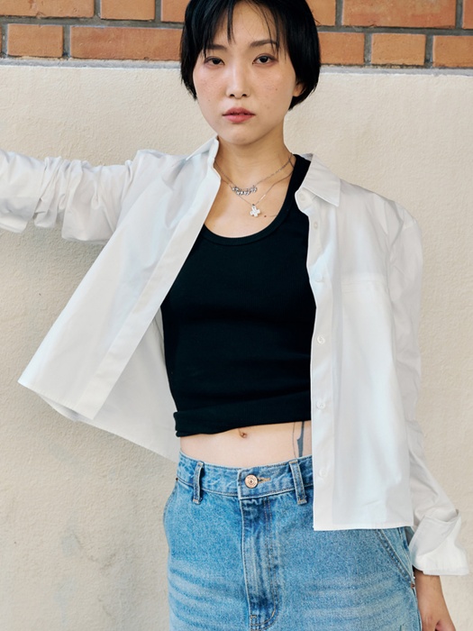 Mono Crop Shirt Mono Crop Shirt
