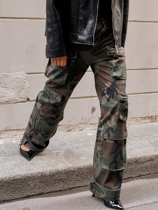 Camoflage Multi Pocket Pants Camoflage Multi Pocket Pants