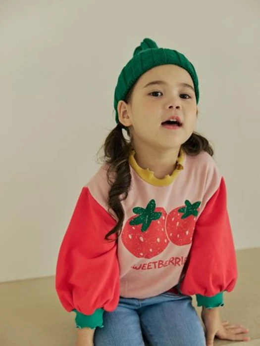 Strawberry Raglan Tee