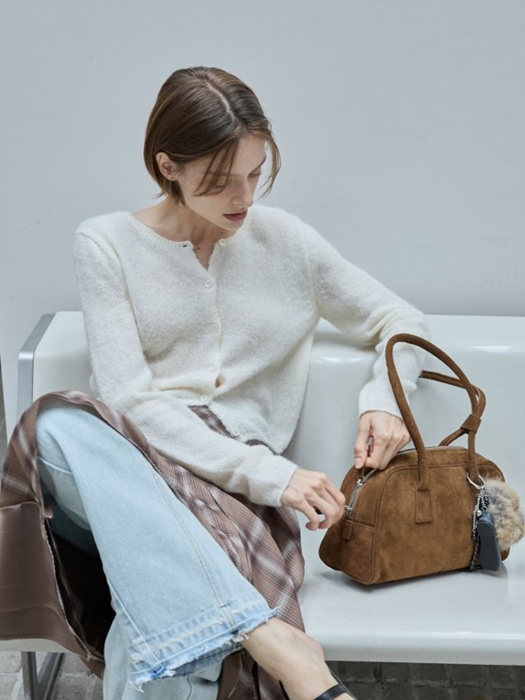 Muke Suede Cow Hide Bag