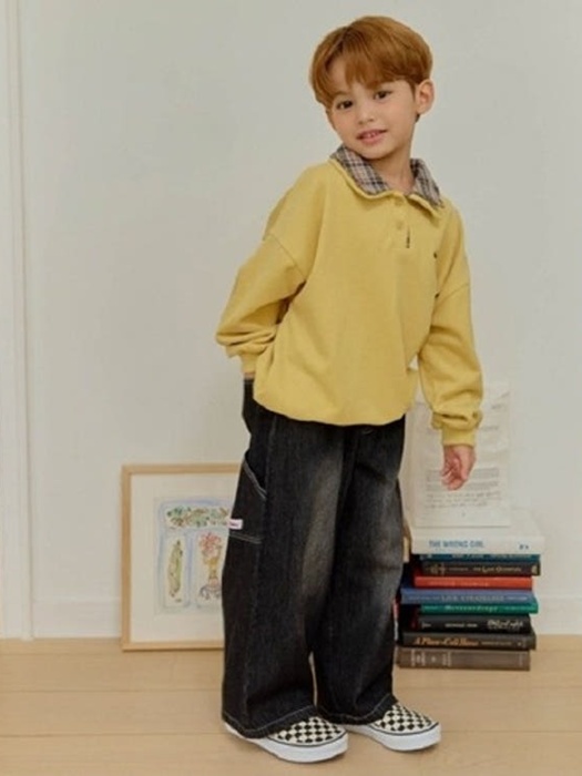 Cloud Sanding Washed Pants