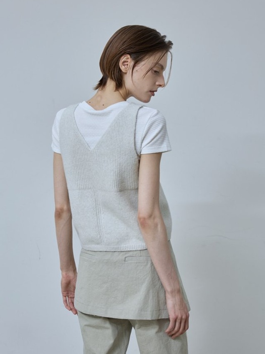 Combi Knit Vest Combi Knit Vest