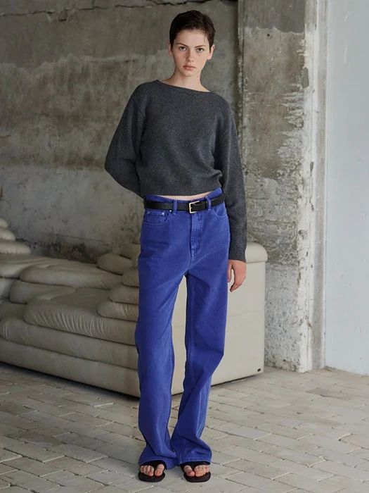 Cotton Blue Denim Pants Cotton Blue Denim Pants