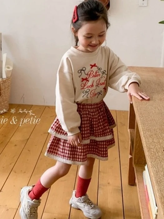 Check Cancan Skirt Check Cancan Skirt