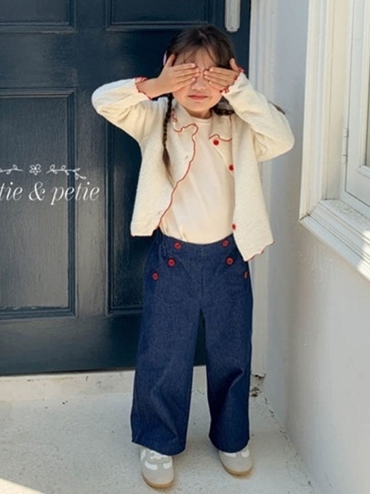 Button Denim Pants Button Denim Pants