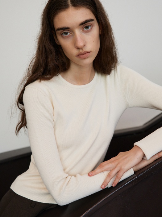 Roll-up Soft Round Knitwear