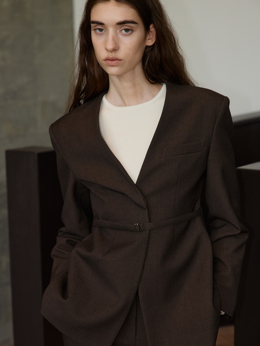 V-Neck Slim Fit Jacket V-Neck Slim Fit Jacket