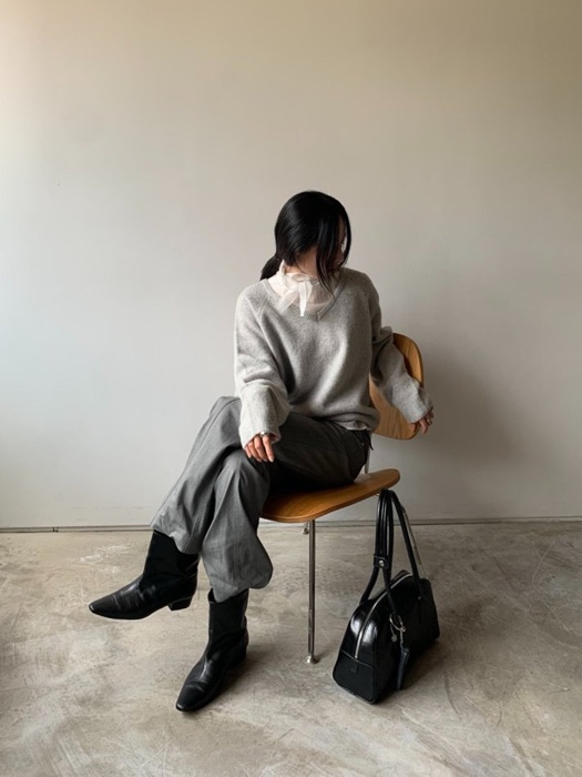 Port V-neck Knit Pullover Port V-neck Knit Pullover