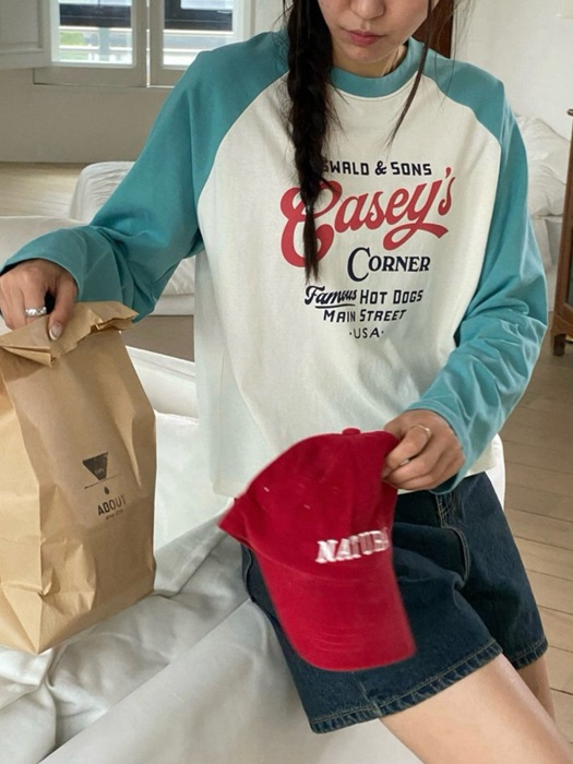 Corner Raglan Tee