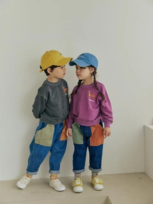 Stretch Color Block Pocket Pants Stretch Color Block Pocket Pants
