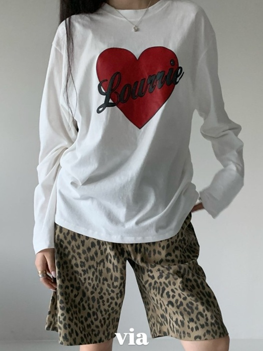 Lourrie Heart Tee Lourrie Heart Tee