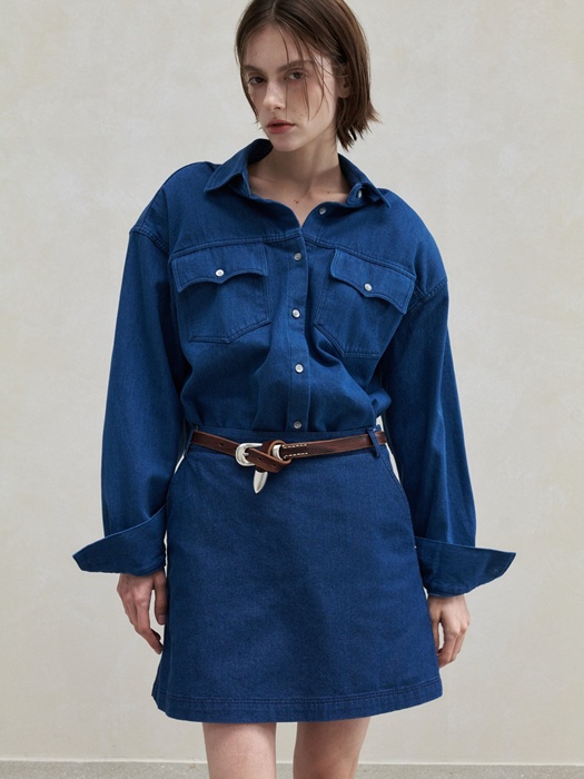 Wrap Denim Skirt Wrap Denim Skirt