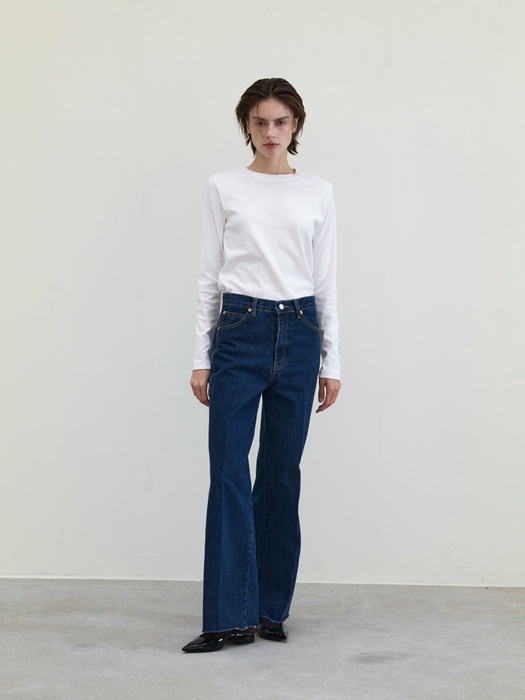 Dark Blue Denim Pants Dark Blue Denim Pants