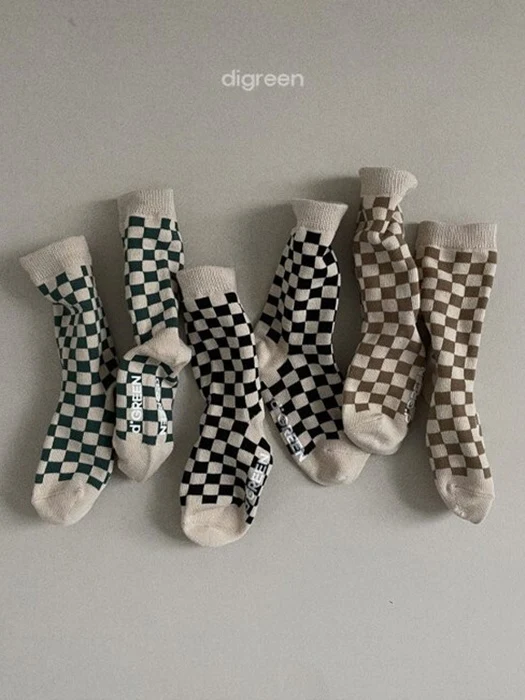 Checkerboard Socks Checkerboard Socks