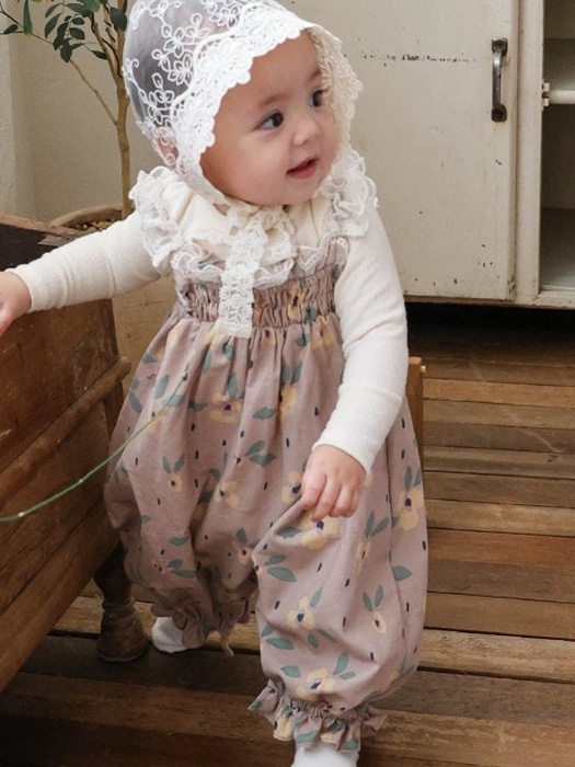 Bebe Blooming Overalls